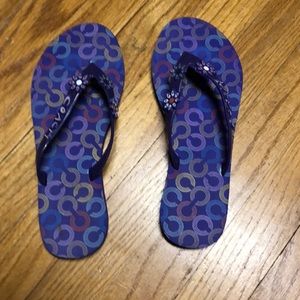 Coach Flip Flops